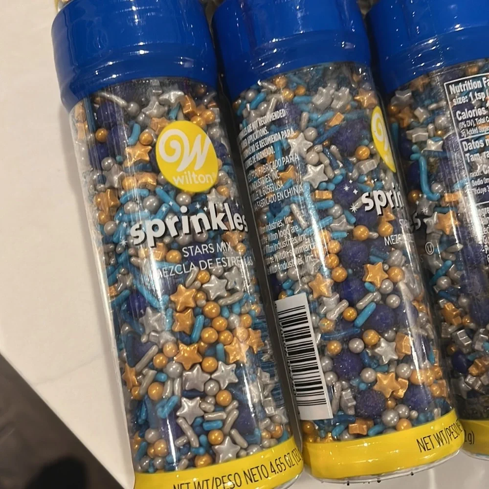 15 Wilton Multi-Color Sprinkles, NWT